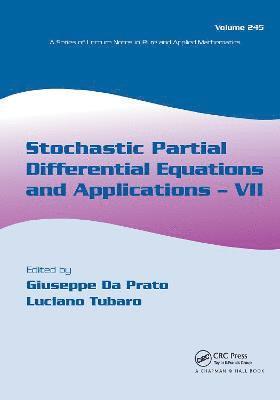 Stochastic Partial Differential Equations and Applications - VII 1