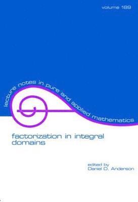 Factorization in Integral Domains 1