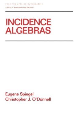 bokomslag Incidence Algebras