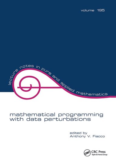 bokomslag Mathematical Programming with Data Perturbations