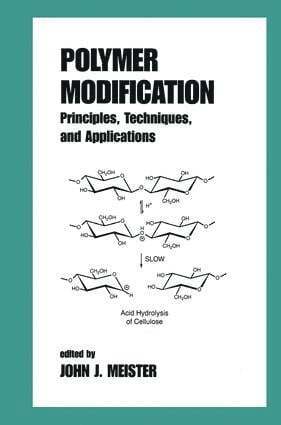 John Meister - Polymer Modification, Inbunden