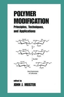 John Meister - Polymer Modification, Inbunden