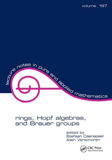 Stefaan Caenepeel - Rings, Hopf Algebras, and Brauer Groups, Häftad