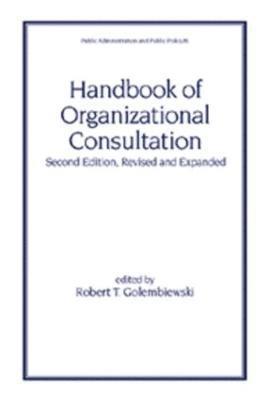 Handbook of Organizational Consultation, Second Editon 1