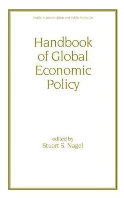 bokomslag Handbook of Global Economic Policy