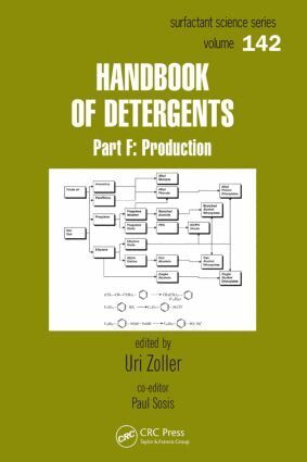 Uri Zoller, Paul Sosis - Handbook of Detergents, Part F, Inbunden