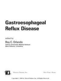 bokomslag Gastroesophageal Reflux Disease