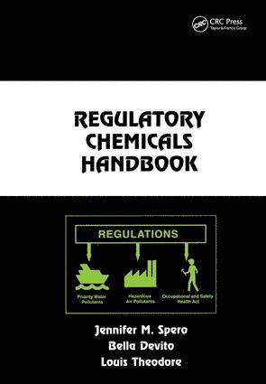 bokomslag Regulatory Chemicals Handbook