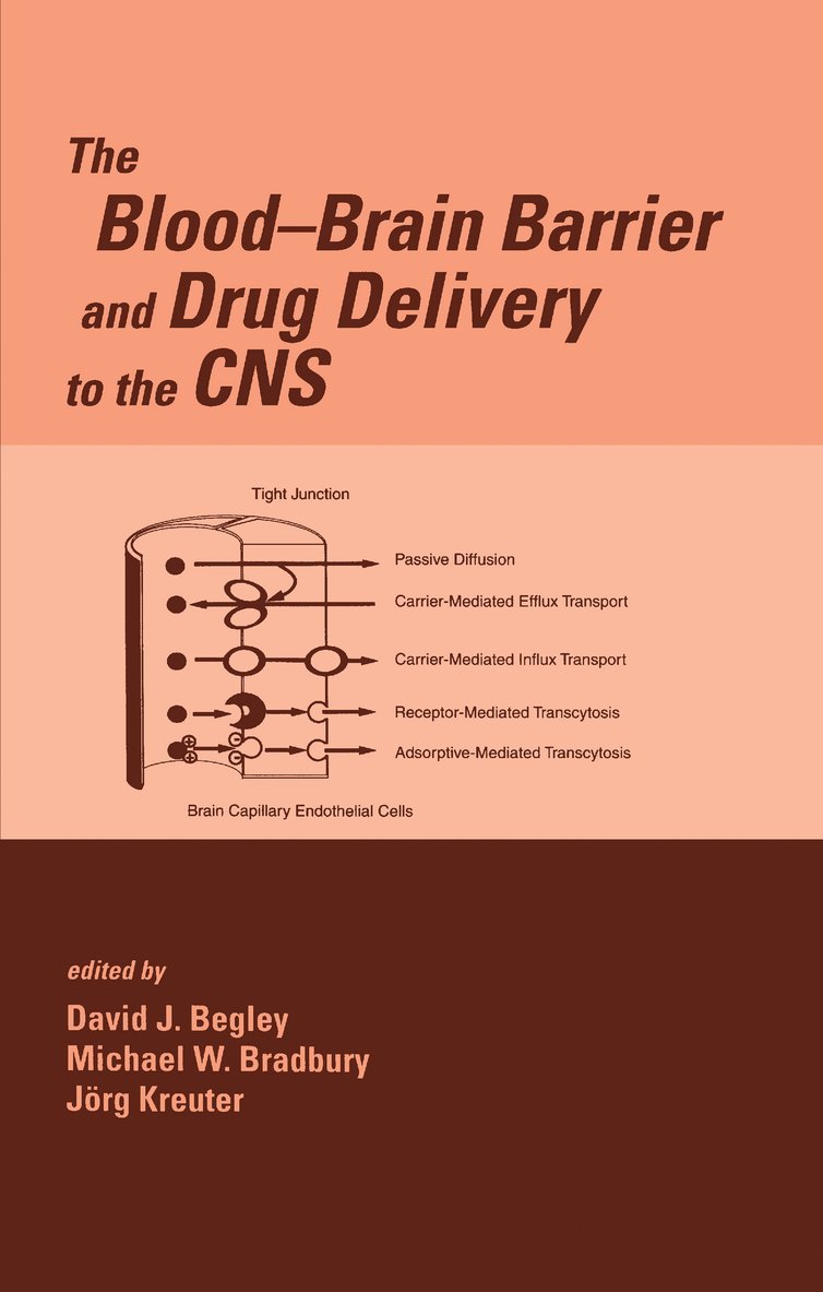 Michael Bradbury, David Begley, Jorg Kreuter - Blood-Brain Barrier and Drug Delivery to the CNS, Inbunden