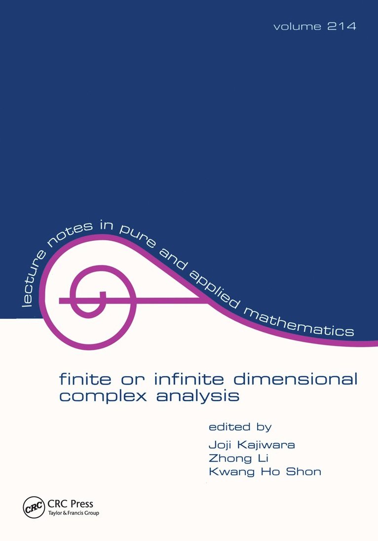 Finite or Infinite Dimensional Complex Analysis 1