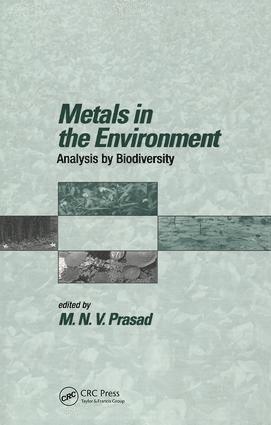 M.N.V. Prasad, M. N. V. Prasad - Metals in the Environment, Inbunden