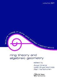 bokomslag Ring Theory And Algebraic Geometry