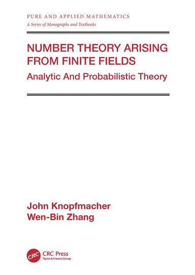 bokomslag Number Theory Arising From Finite Fields