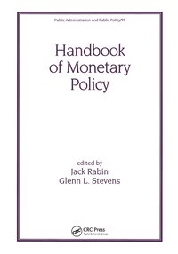 bokomslag Handbook of Monetary Policy