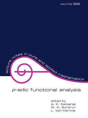 P-Adic Functional Analysis 1