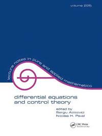 bokomslag Differential Equations And Control Theory