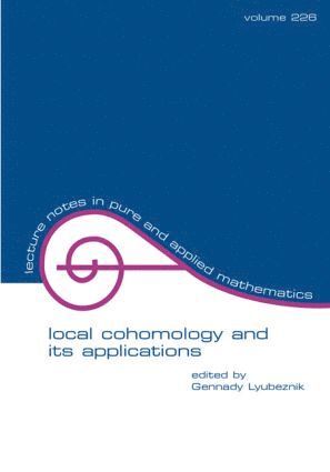 bokomslag Local Cohomology and Its Applications