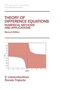 bokomslag Theory Of Difference Equations Numerical Methods And Applications