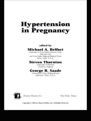 bokomslag Hypertension in Pregnancy