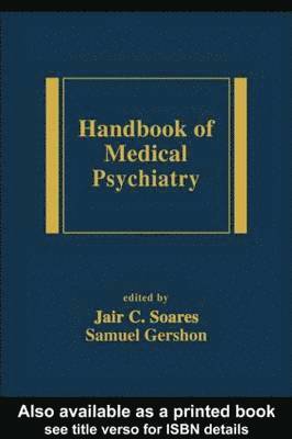 bokomslag Handbook of Medical Psychiatry