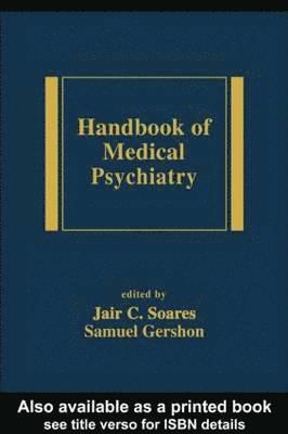 Handbook of Medical Psychiatry 1