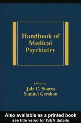 Handbook of Medical Psychiatry