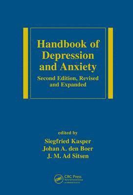 Handbook of Depression and Anxiety 1