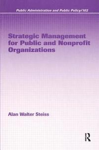 bokomslag Strategic Management for Public and Nonprofit Organizations