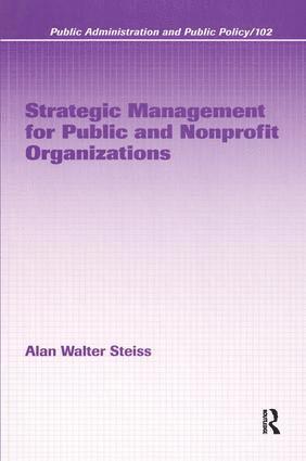 bokomslag Strategic Management for Public and Nonprofit Organizations