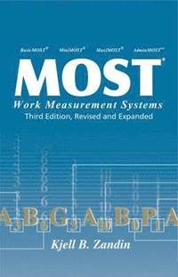 bokomslag MOST Work Measurement Systems