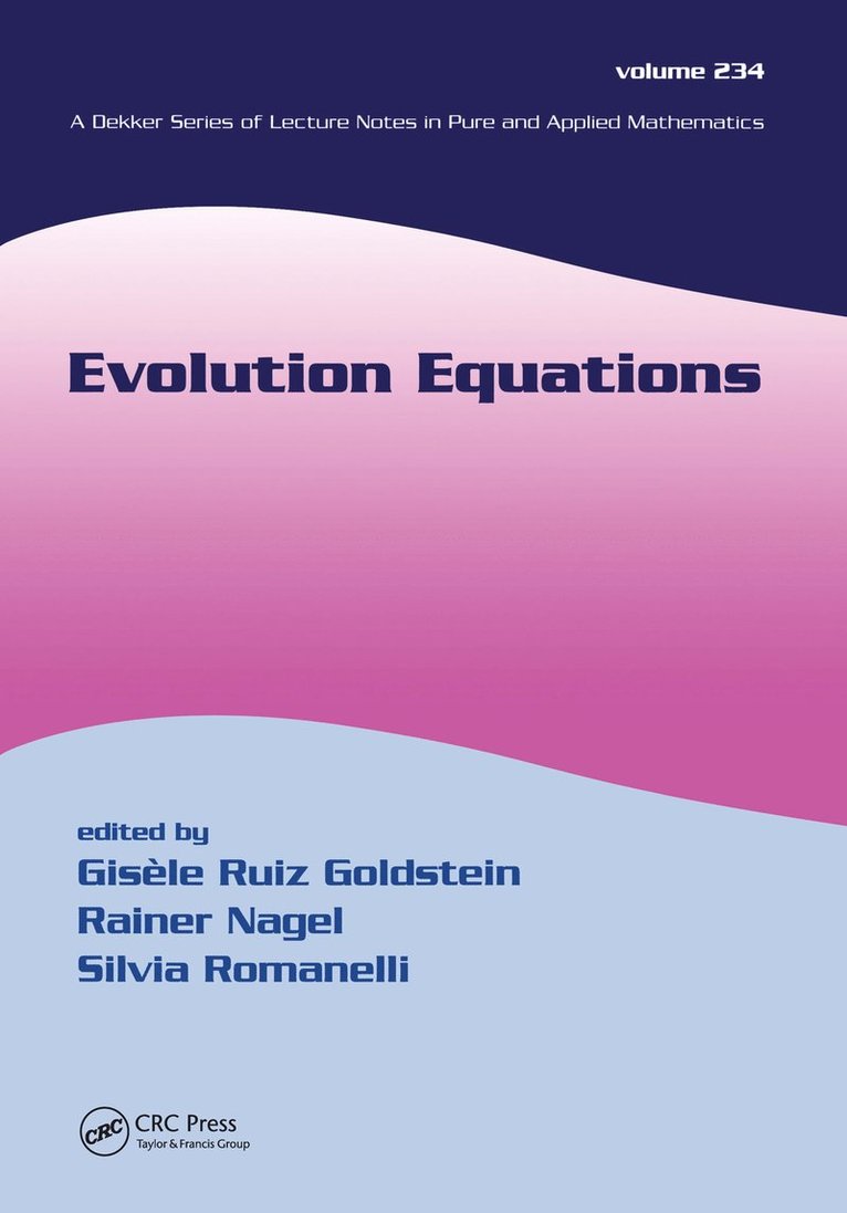 Evolution Equations 1