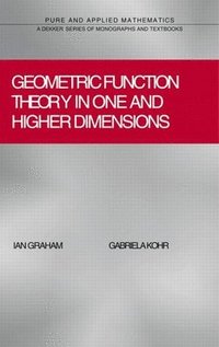 bokomslag Geometric Function Theory in One and Higher Dimensions