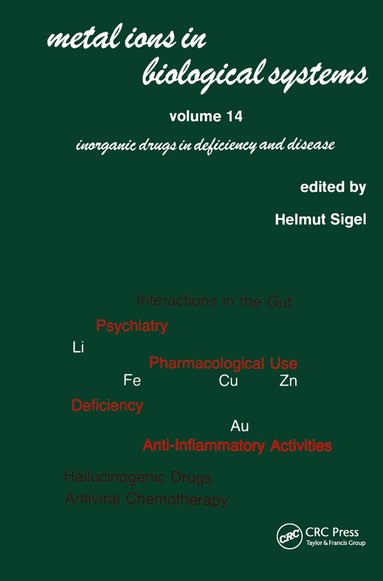 Helmut Sigel - Metal Ions in Biological Systems, Inbunden