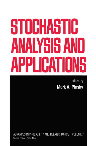 Mark A. Pinsky - Stochastic Analysis and Applications, Inbunden