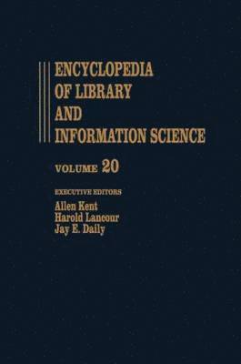 Encyclopedia of Library and Information Science 1