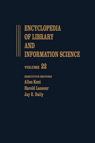 bokomslag Encyclopedia of Library and Information Science