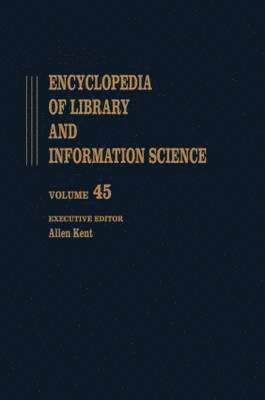 bokomslag Encyclopedia of Library and Information Science