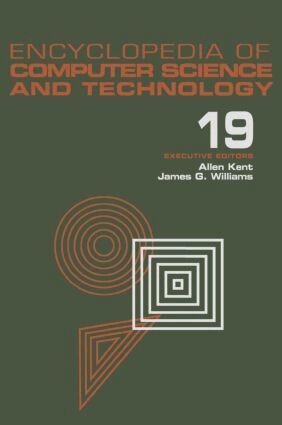 Allen Kent, James G. Williams - Encyclopedia of Computer Science and Technology, Inbunden