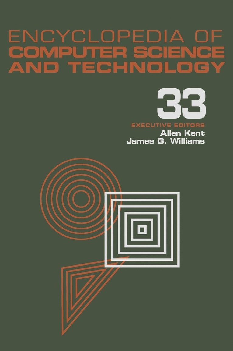 Encyclopedia of Computer Science and Technology 1