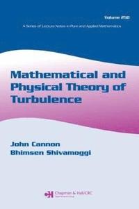 bokomslag Mathematical and Physical Theory of Turbulence, Volume 250