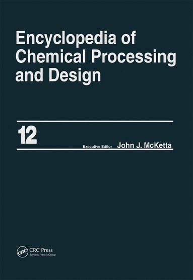 bokomslag Encyclopedia of Chemical Processing and Design