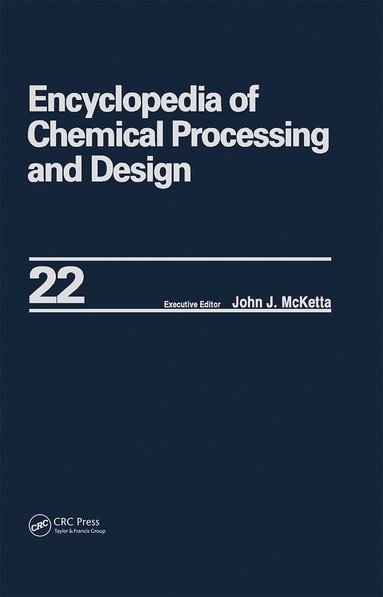 bokomslag Encyclopedia of Chemical Processing and Design