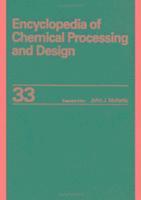 bokomslag Encyclopedia of Chemical Processing and Design