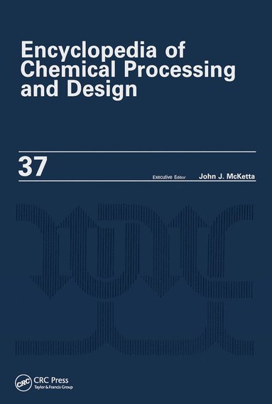 bokomslag Encyclopedia of Chemical Processing and Design