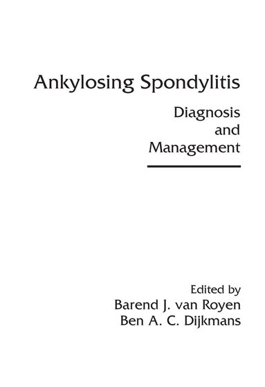 bokomslag Ankylosing Spondylitis