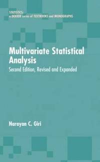 bokomslag Multivariate Statistical Analysis