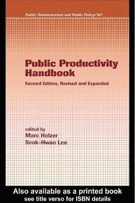Public Productivity Handbook 1