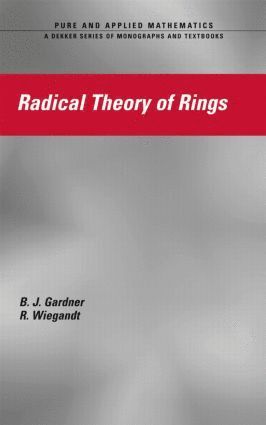 bokomslag Radical Theory of Rings