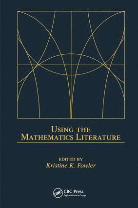 bokomslag Using the Mathematics Literature