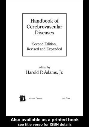 Harold P. Adams - Handbook of Cerebrovascular Diseases, Revised and Expanded, Inbunden